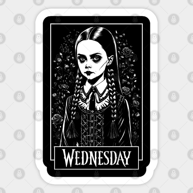 Black and White Wednesday Sticker by DeathAnarchy